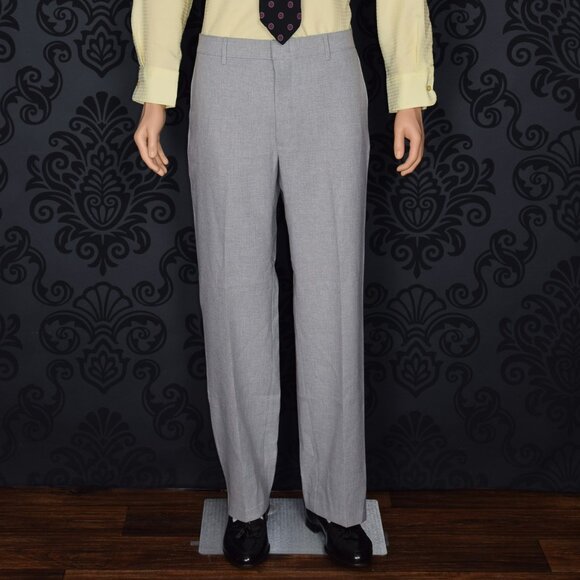 Vintage Men's Grey LEVI'S Action Slacks Sta-Prest Dress Pants - Picture 1 of 5